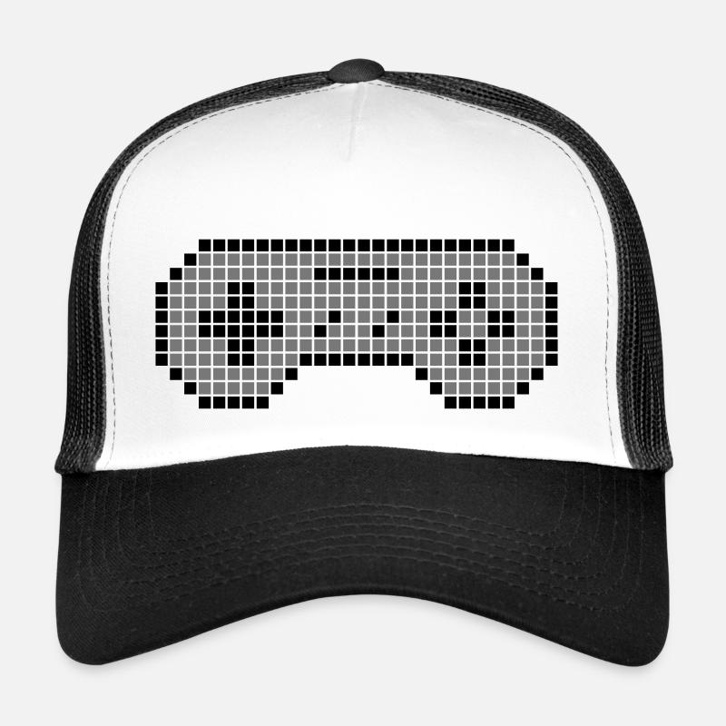 8-bit gamepad 02 Trucker Cap