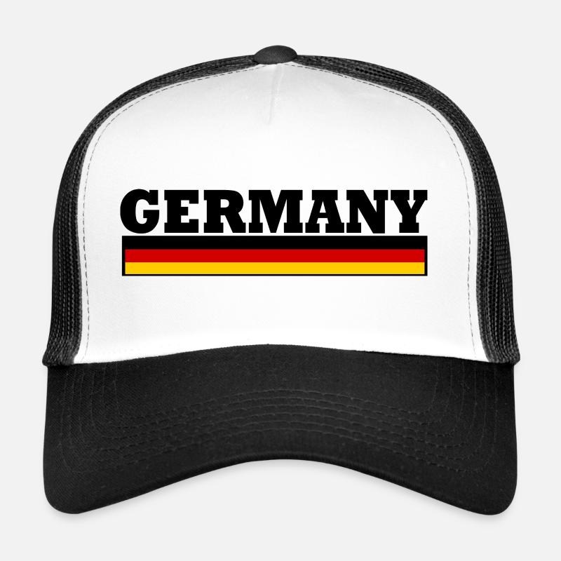 Allemagne Drapeau - Germany Casquette trucker 