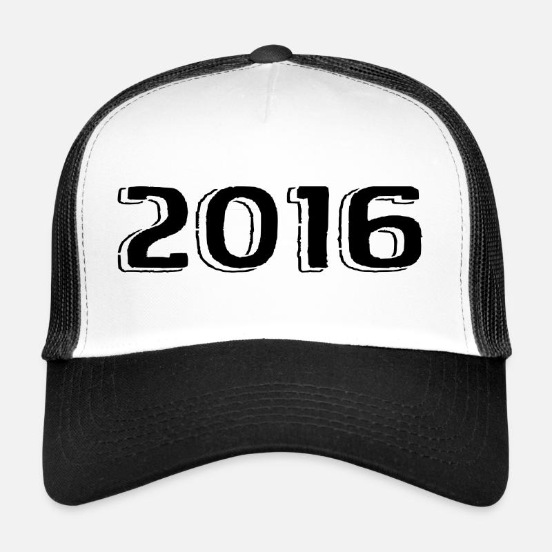 Millésime 2016 Naissance Anniversaire Rétro 2016 Casquette trucker 