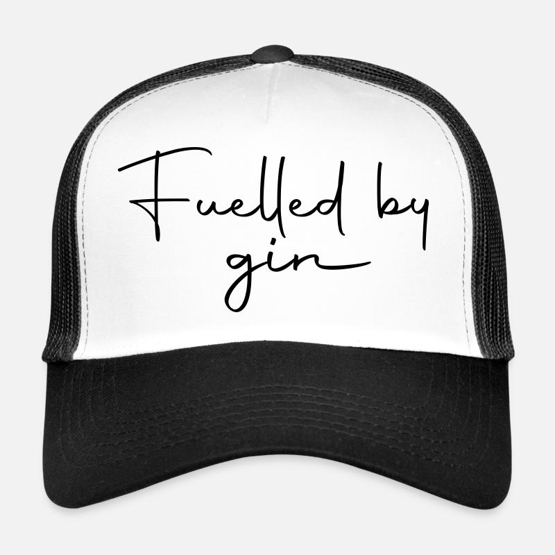 Alimenté par le gin Casquette trucker 