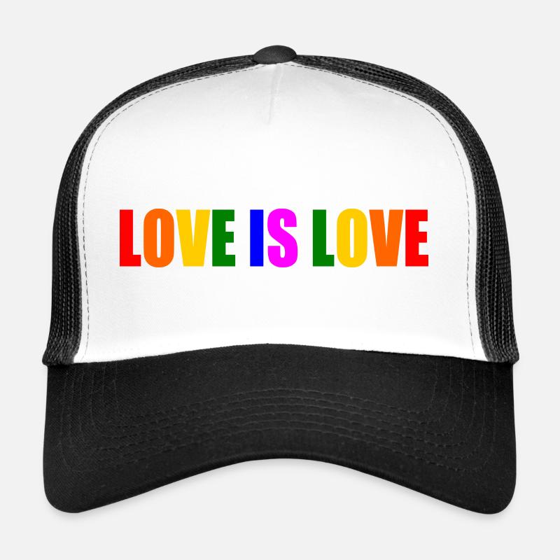 Love is love Casquette trucker 