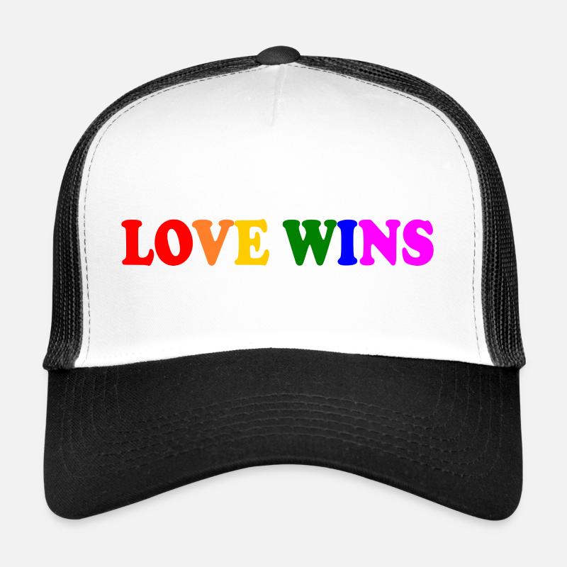 Love wins Casquette trucker 