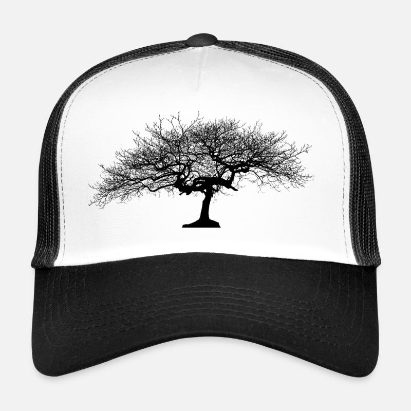 Schöner Baum - Trucker Cap - Weiß/Schwarz