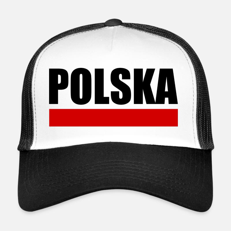 Poland flag Trucker Cap