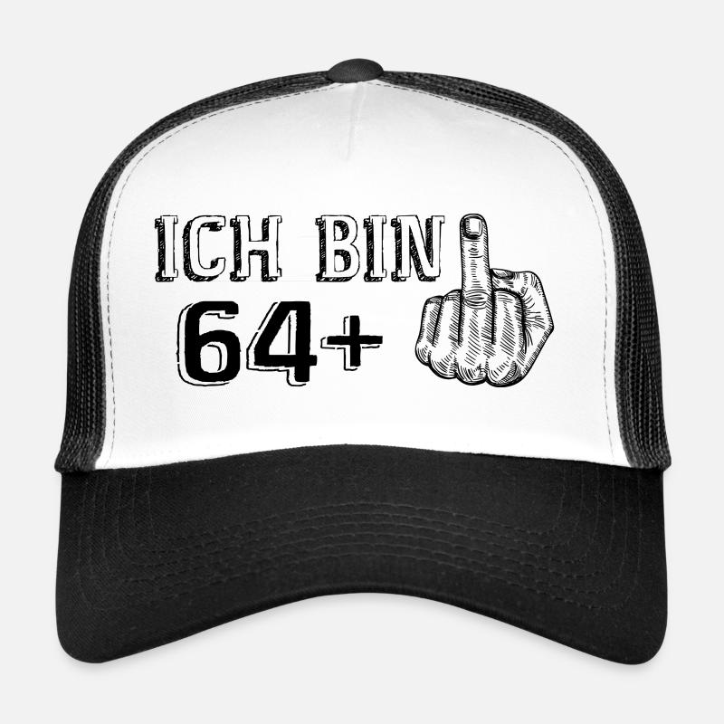 Drôle de cadeau d’anniversaire J’ai 64 ans Plus 1 Casquette trucker 