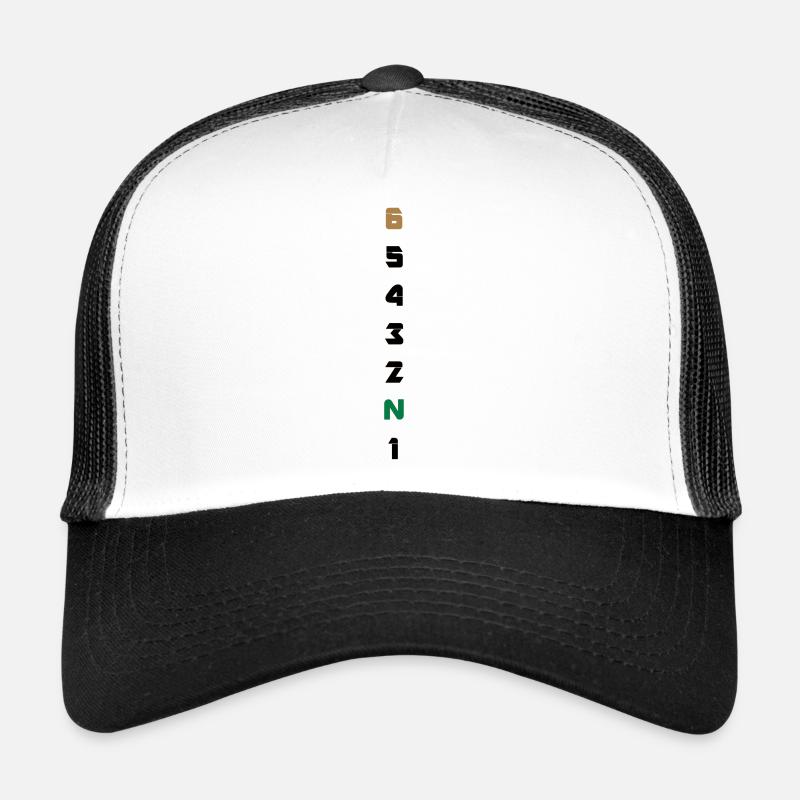 6 Gears Gänge long colors Trucker Cap