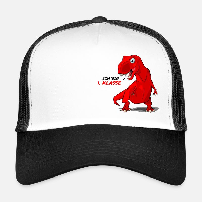 Schulanfang - Ich bin erste Klasse - Trucker Cap - Weiß/Schwarz