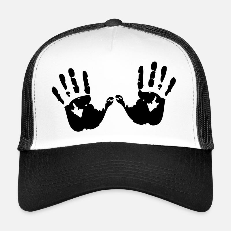 main Casquette trucker 