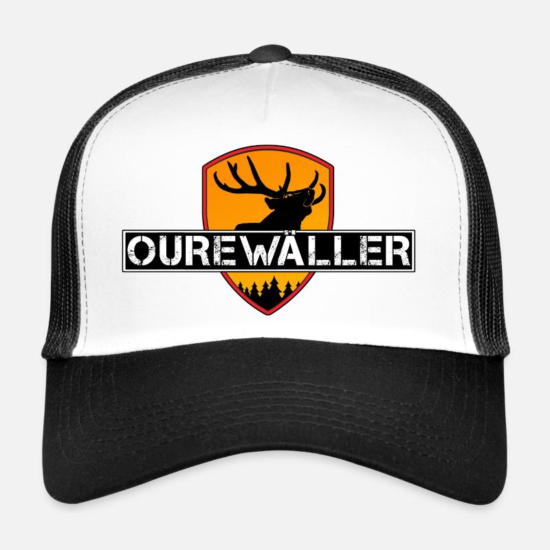 Ourewäller - Trucker Cap - Weiß/Schwarz