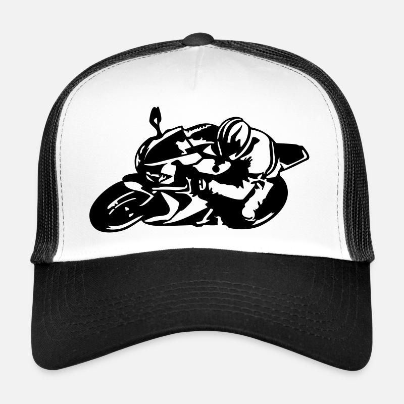 HRC 1000RR - Trucker Cap - Weiß/Schwarz