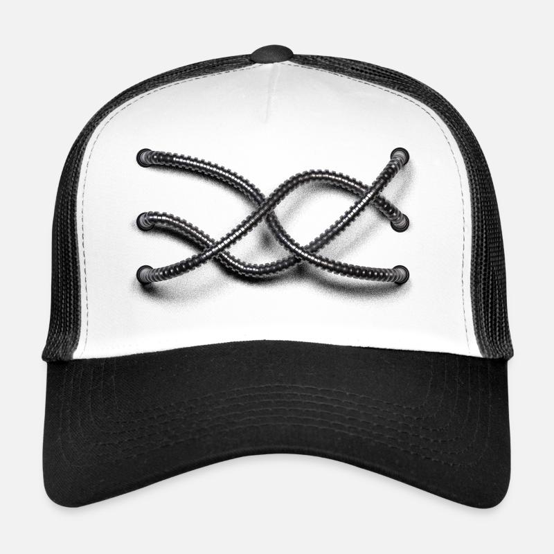 tuyaux 3D Casquette trucker 