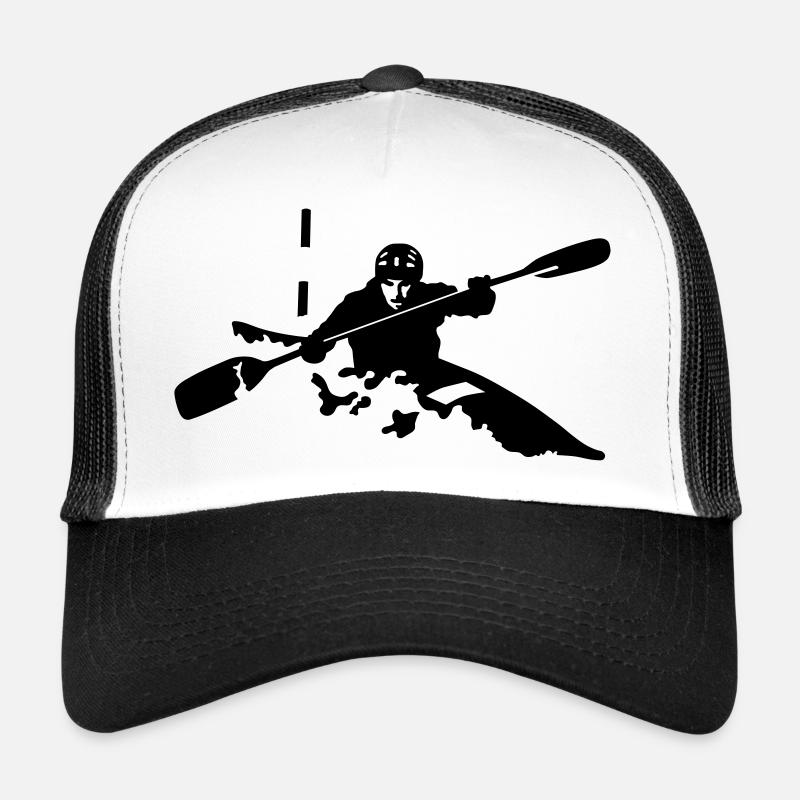 kayak - Trucker Cap - white/black