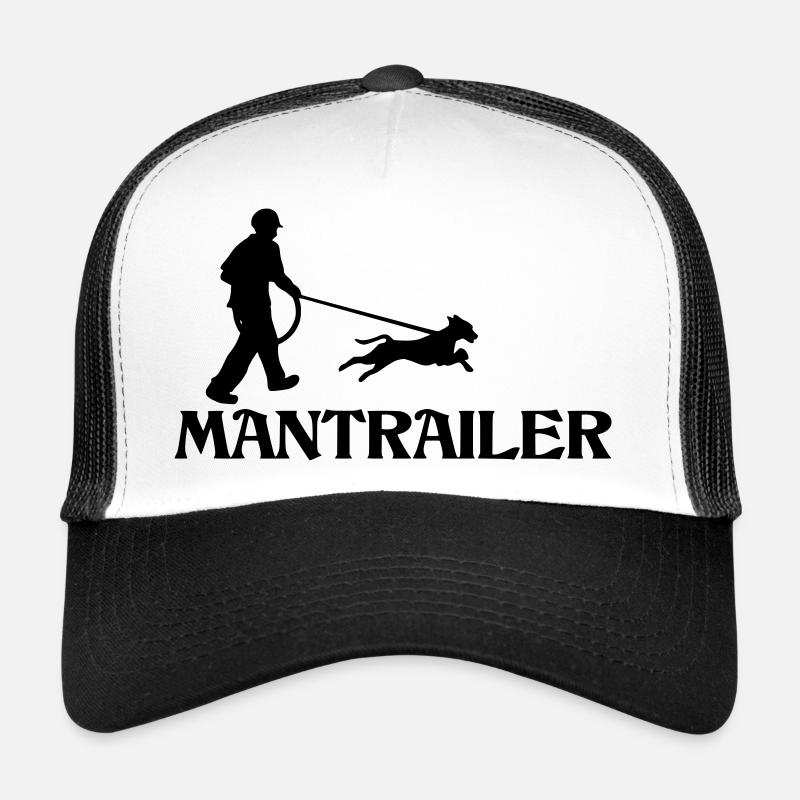 Chiens Mantrailer passe Mantrailing Casquette trucker 