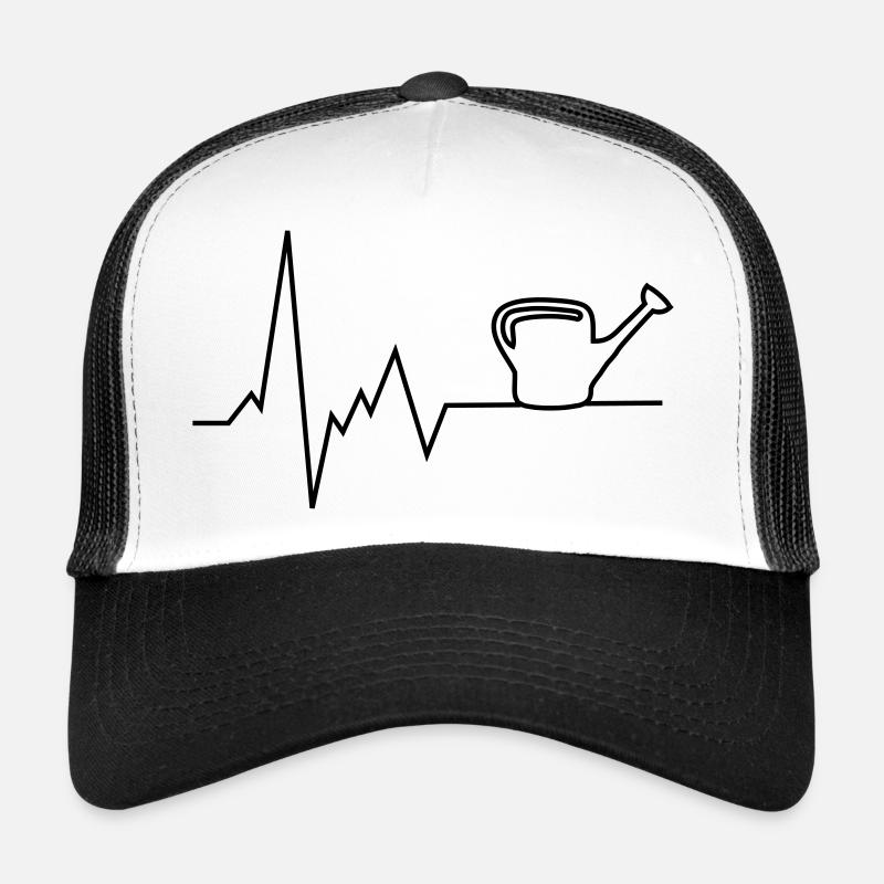 herzschlag gießkanne gärtner Trucker Cap