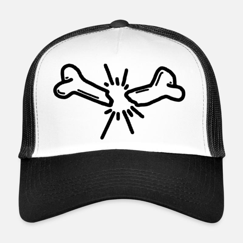 Fracture osseuse Casquette trucker 