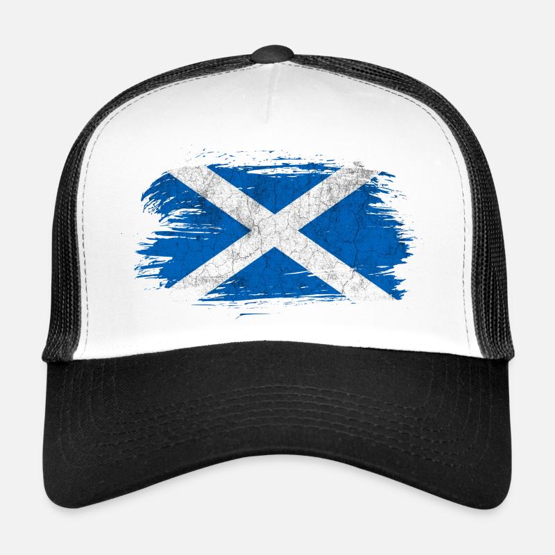 Schottland Vintage Flagge Trucker Cap