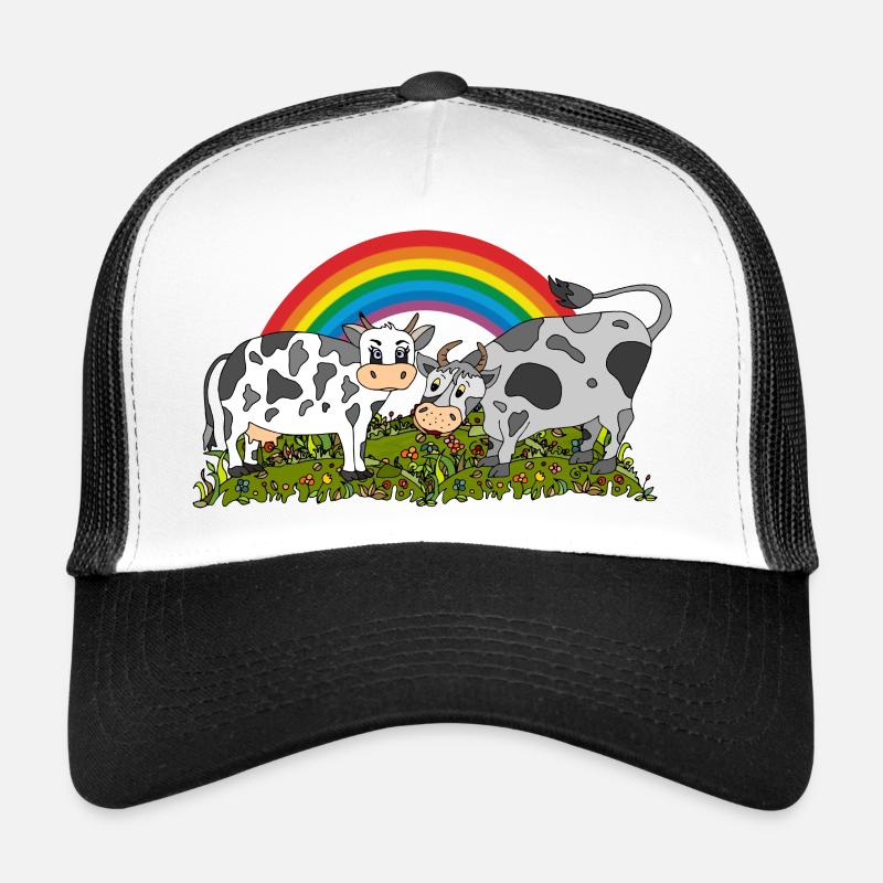 Vache et taureau Casquette trucker 