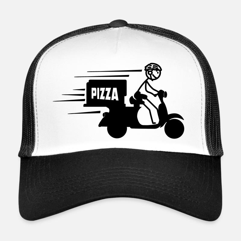 Forfait scooter ou texte pizza PIZZA Casquette trucker 