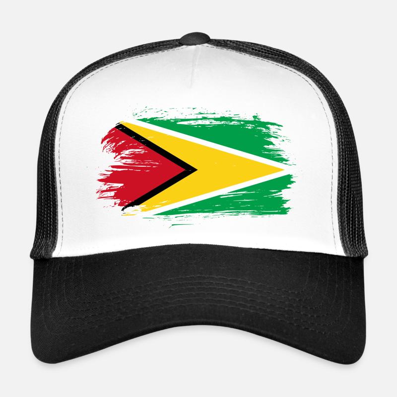 guiana flag Trucker Cap