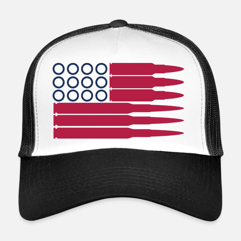 Drapeau des États-Unis Casquette trucker 