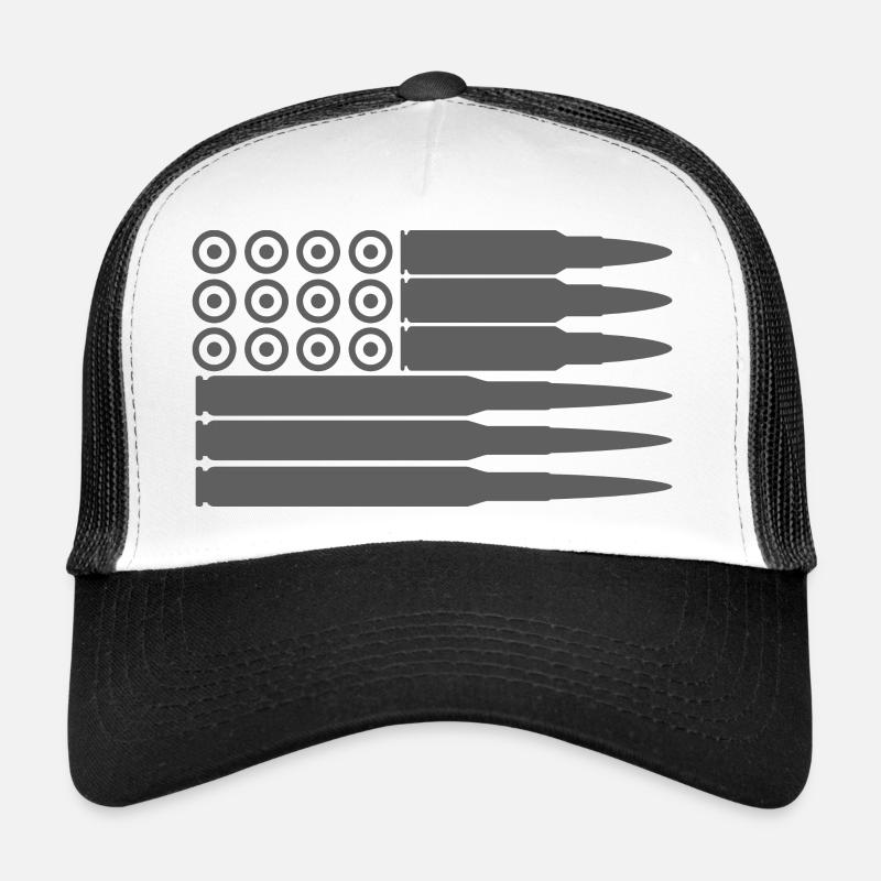 Drapeau des États-Unis Casquette trucker 