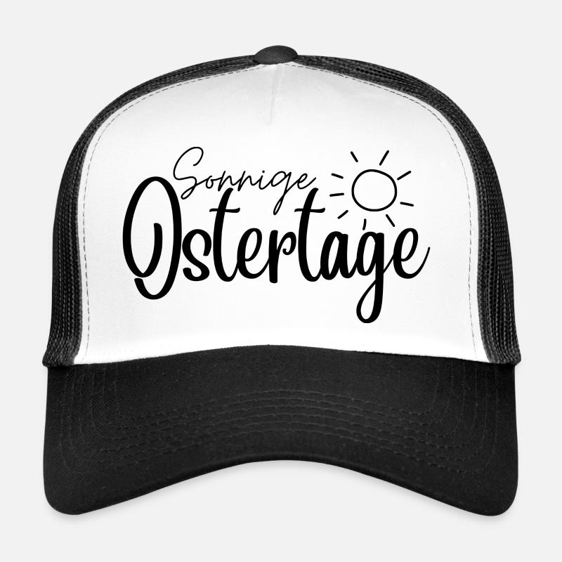 Sonnige Ostertage, Ostergruß, Osterdesign, Ostern Trucker Cap