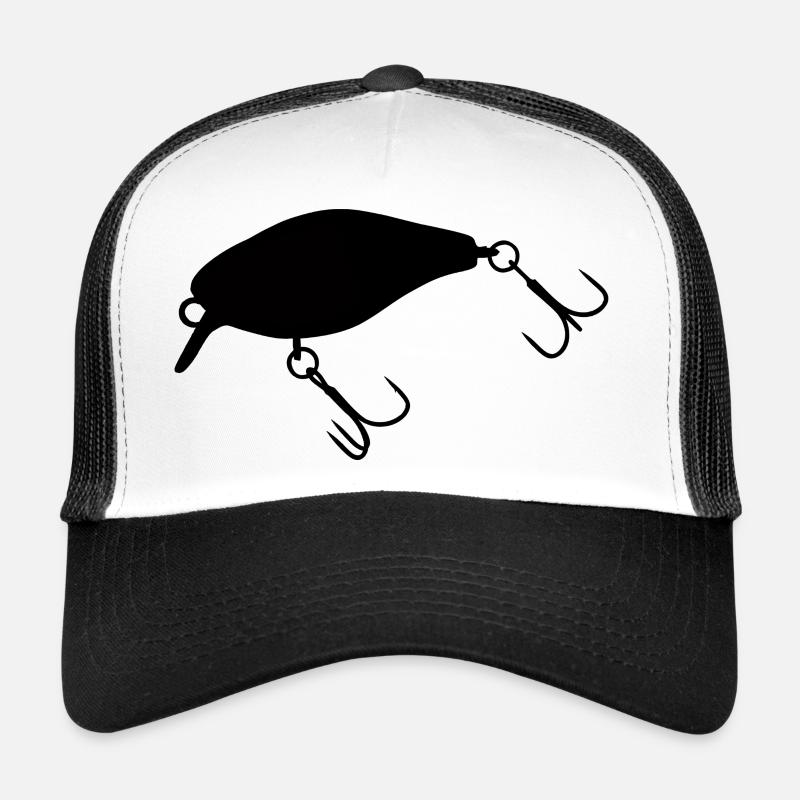 Wobbler black - Trucker Cap - white/black