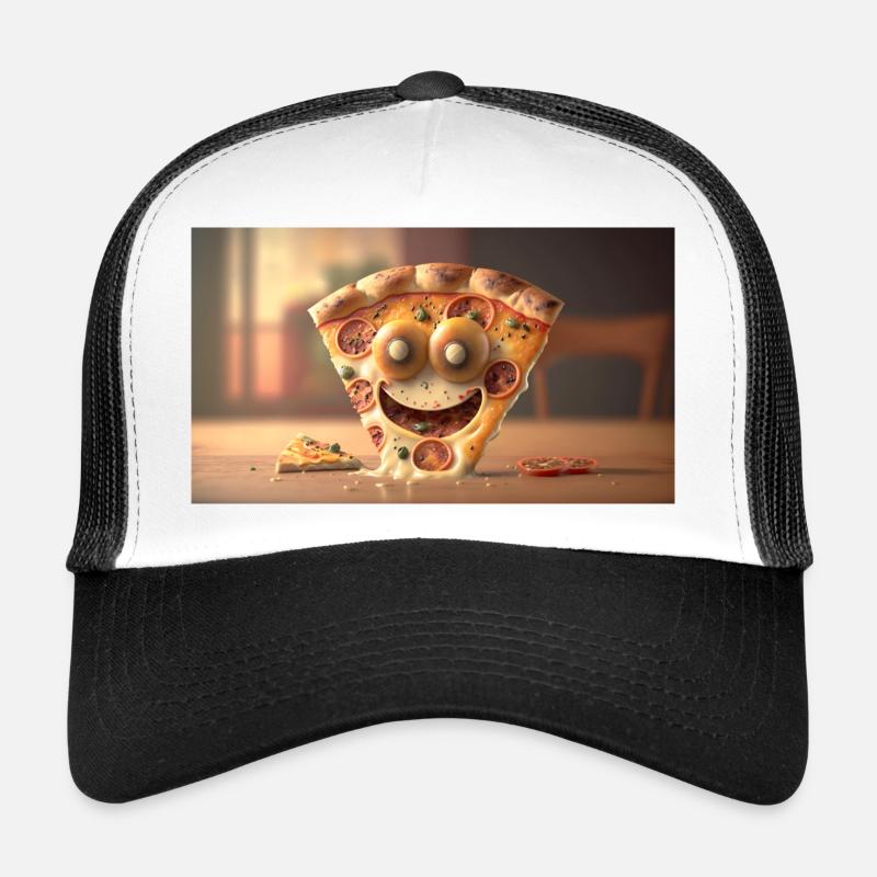 Happy Pizza Trucker Cap