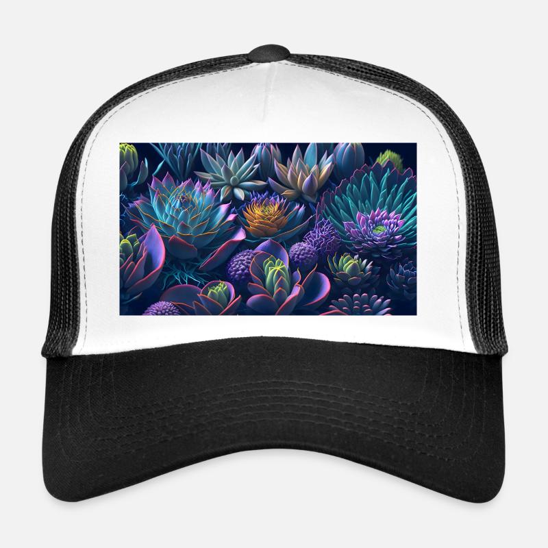 Succulent cadeau Echeveria Casquette trucker 