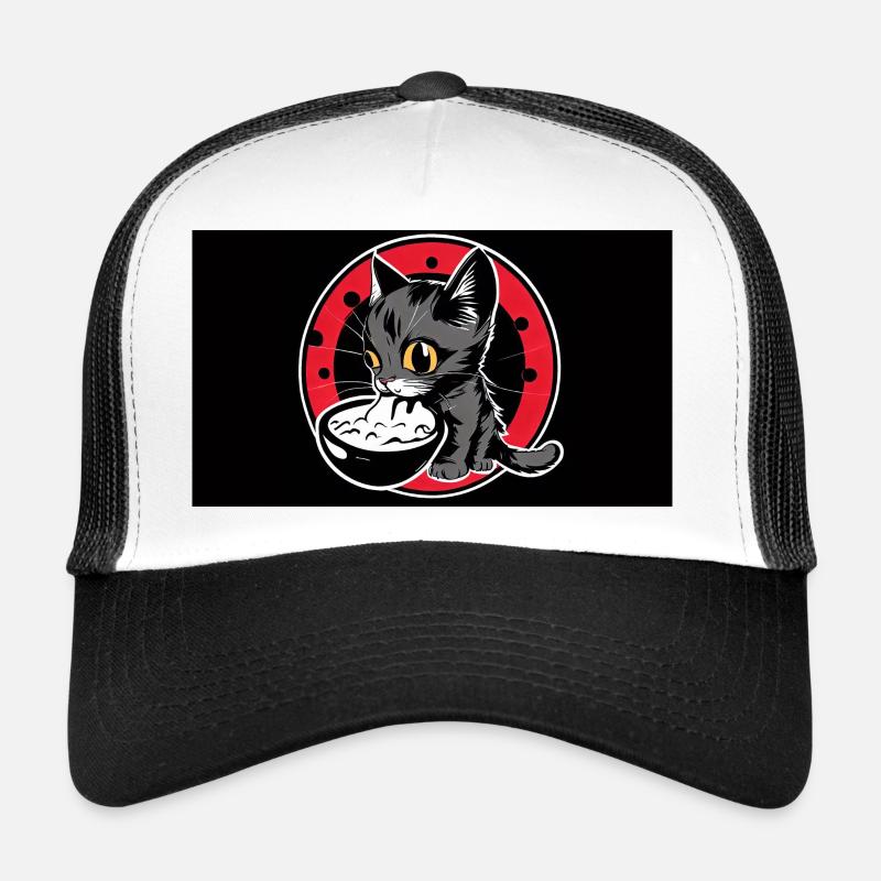 Bauform Cat1 - Trucker Cap - Weiß/Schwarz