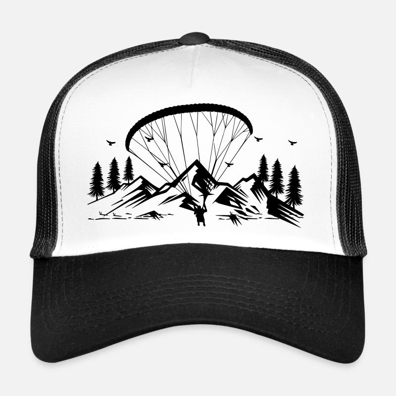 Weightless passion: pleasurable paragliding Trucker Cap