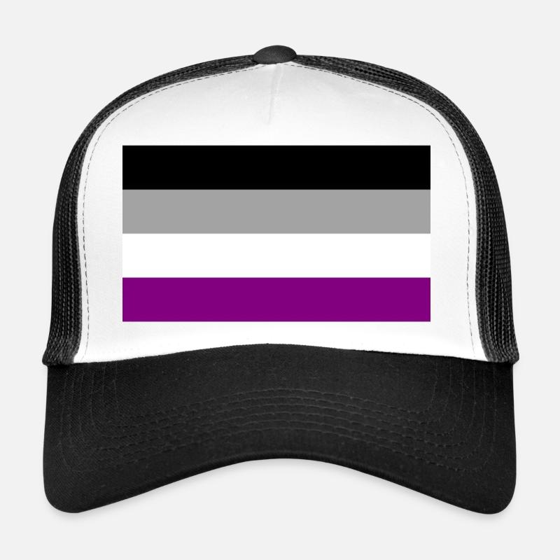 Fierté asexuée Casquette trucker 