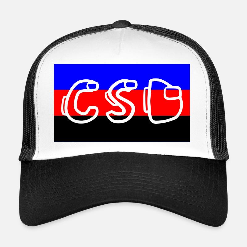 Drapeau de la fierté polyamoureuse CSD Casquette trucker 