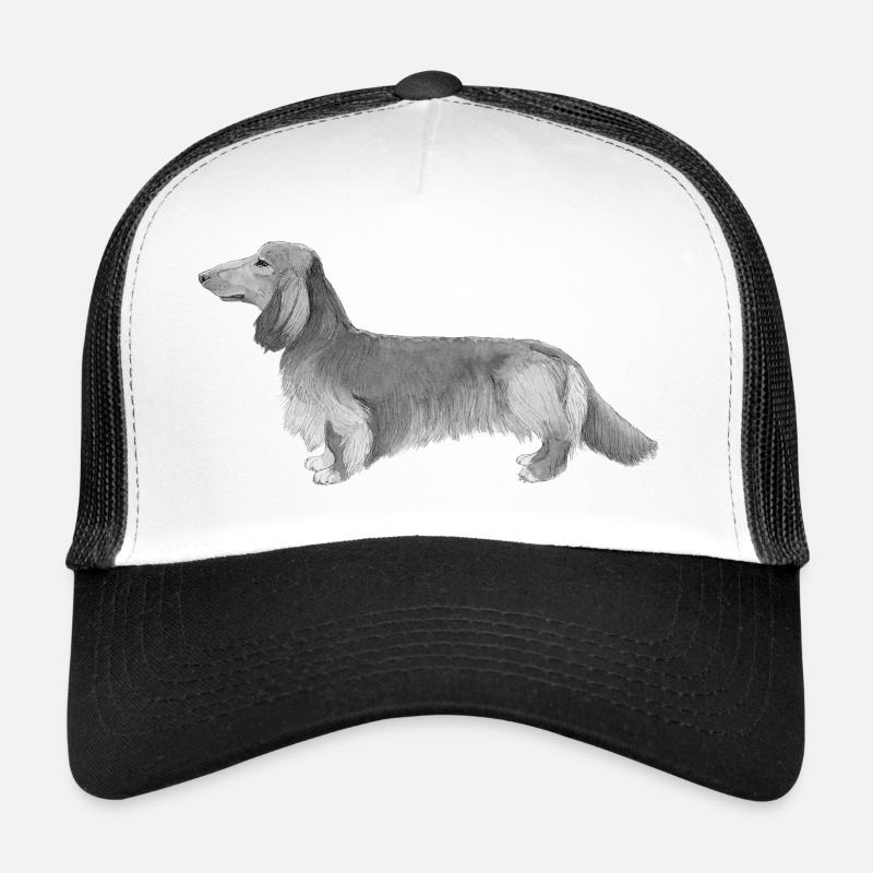 Teckel - Teckel à poil long Casquette trucker 