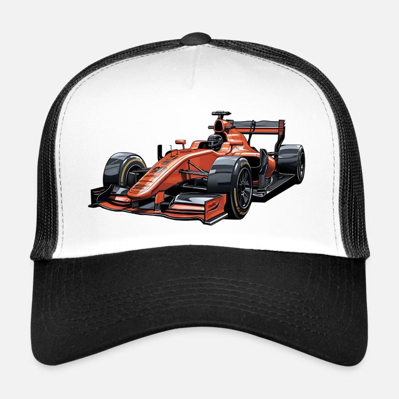Les voitures de course sont les voitures les plus rapides du monde Casquette trucker 