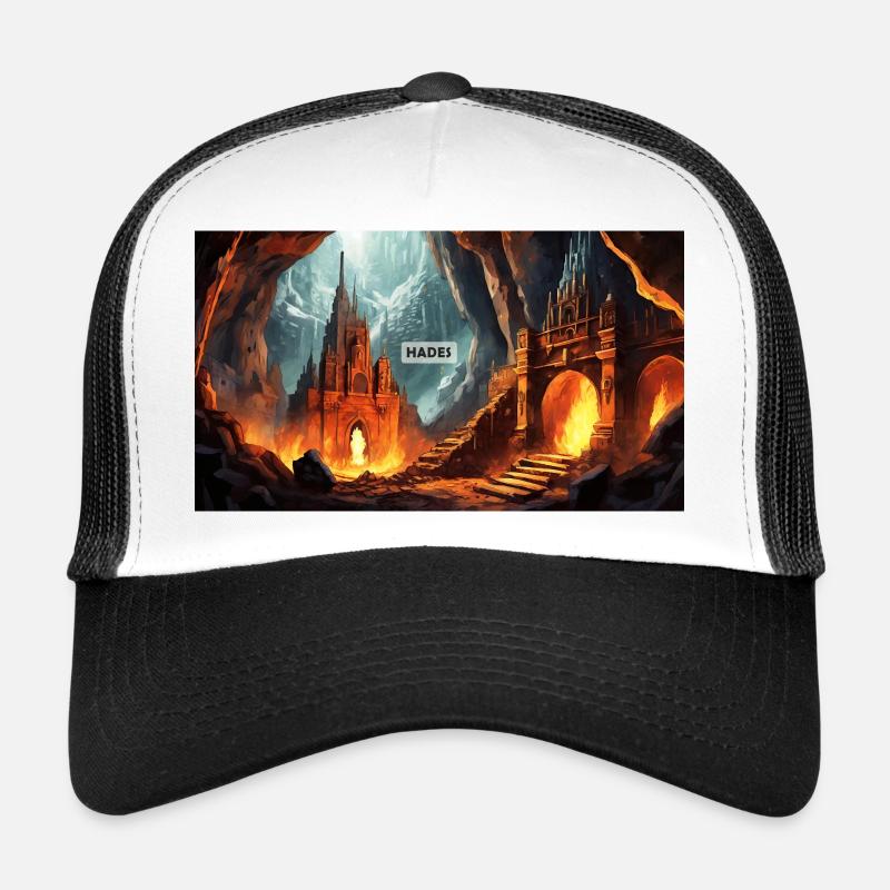 wunderschöne mythische Orte – Avalon Trucker Cap