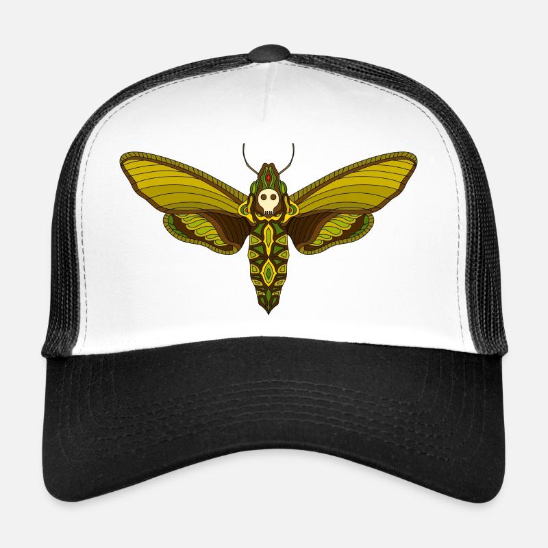 Death's Head Hawk Moth Trucker Cap