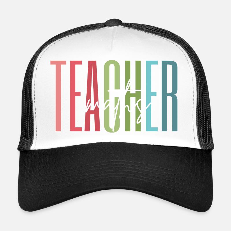 Mathelehrerin Mathe Lehrerin Geschenk Trucker Cap