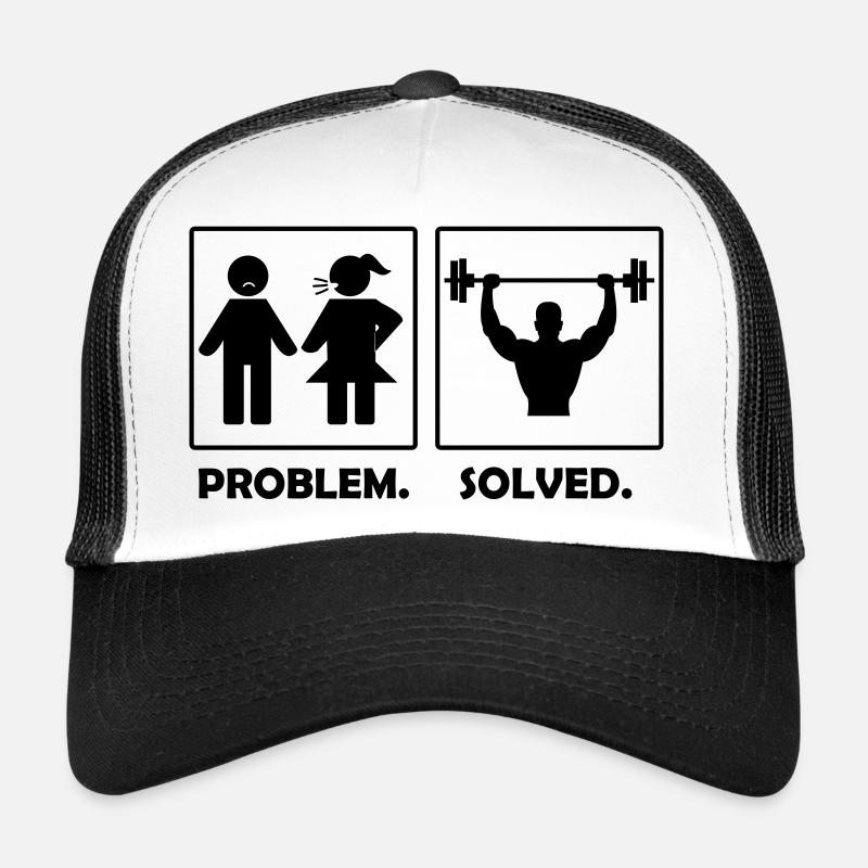 Problem solved fitness Trucker Cap