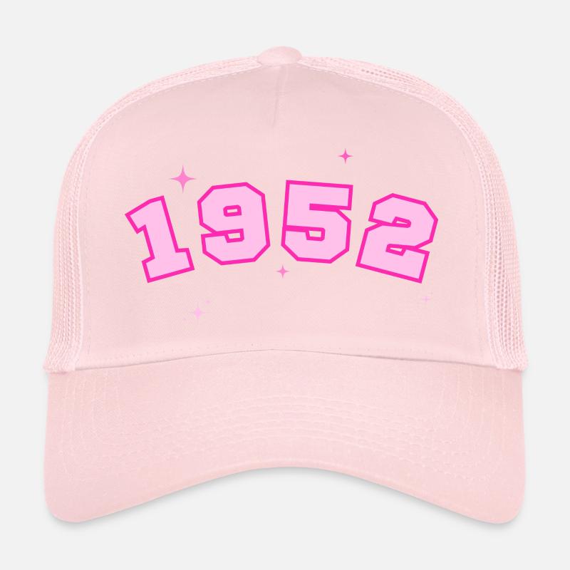 1952 rose étoile Casquette trucker 