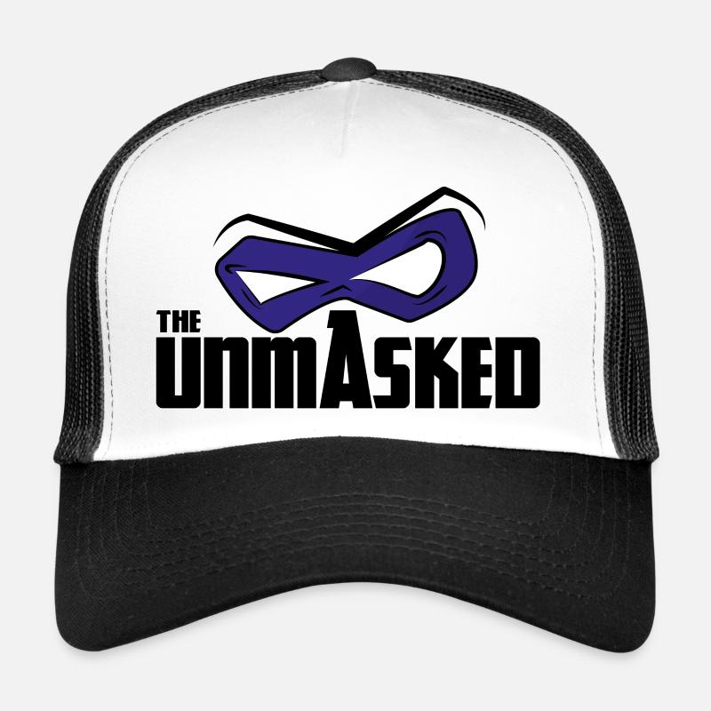 The Unmasked – Unleash Your Identity - Trucker Cap - white/black