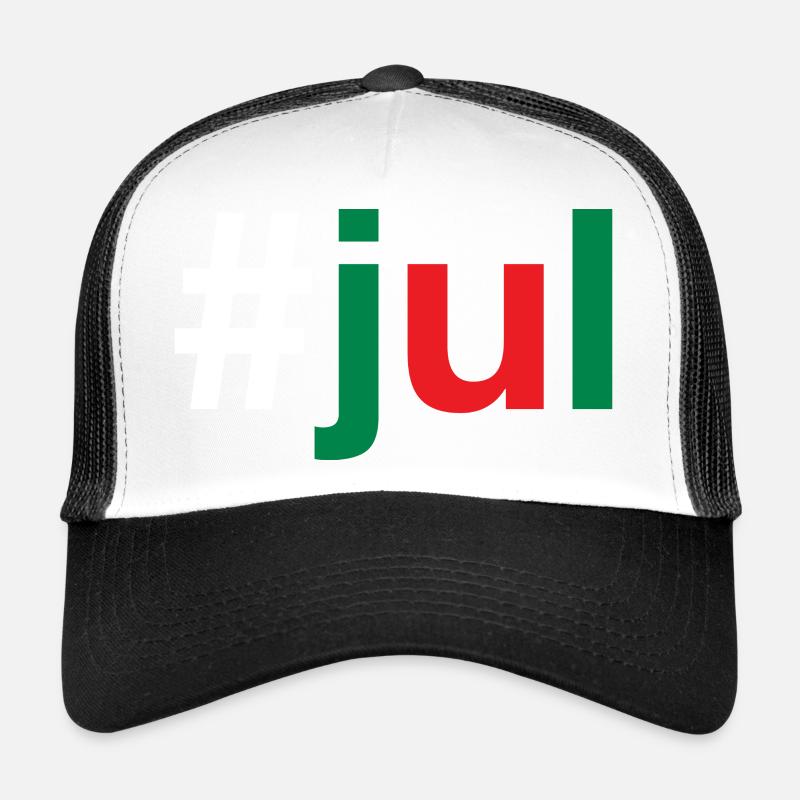 JUL Christmas Hashtag Trucker Cap