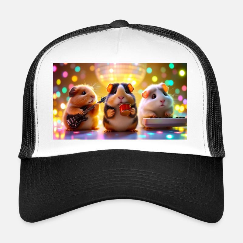 Groupe de cochons d’Inde – Édition Disco Casquette trucker 