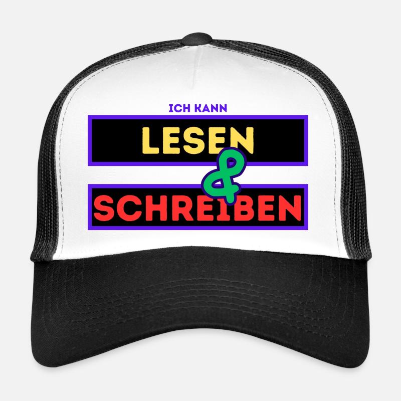 Lire et écrire Casquette trucker 