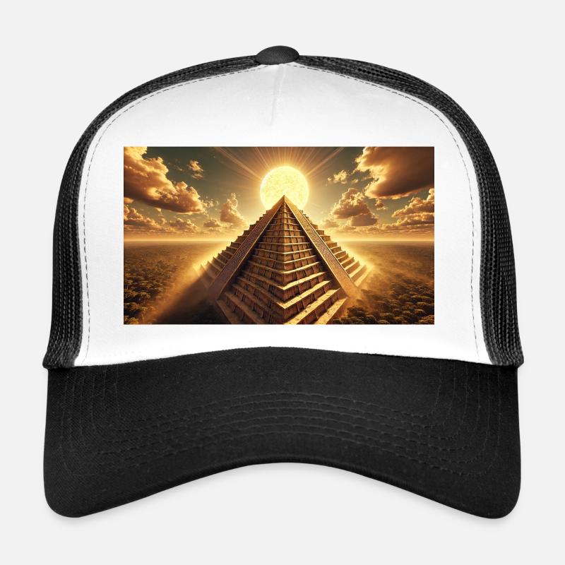 Hochkultur der Zukunft (B) - Trucker Cap - Weiß/Schwarz