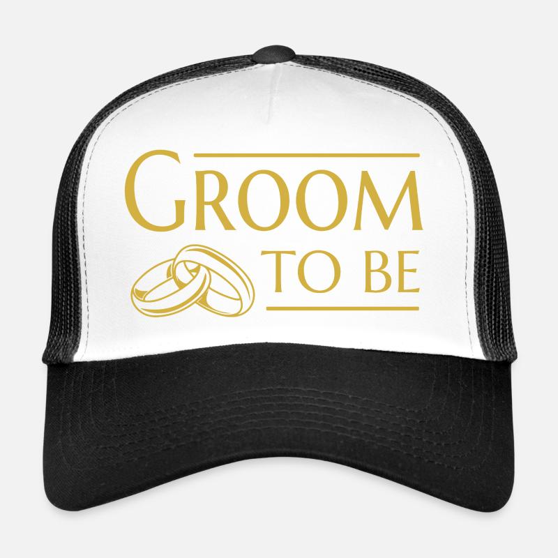 Bräutigam Hochzeit Verlobter Trucker Cap