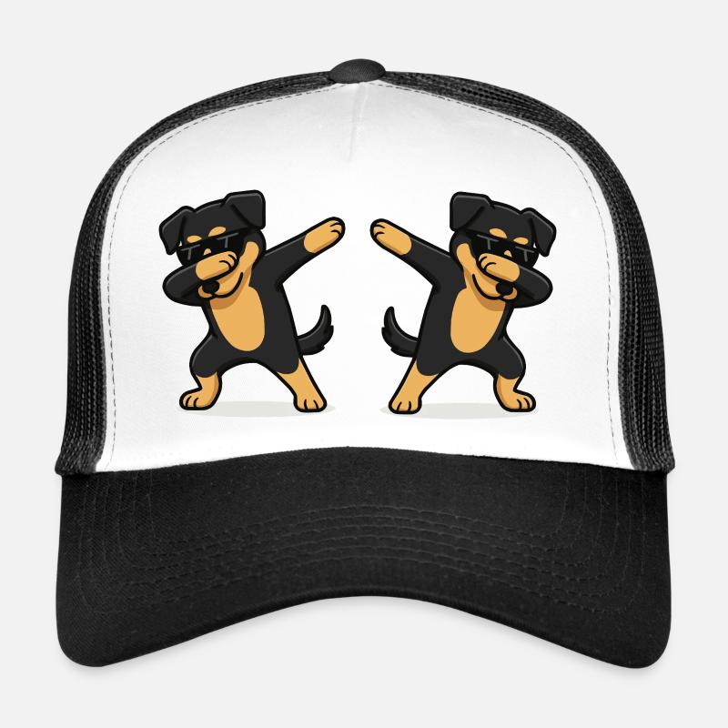 Bande dessinée pour chiens Dabbing 2 Casquette trucker 