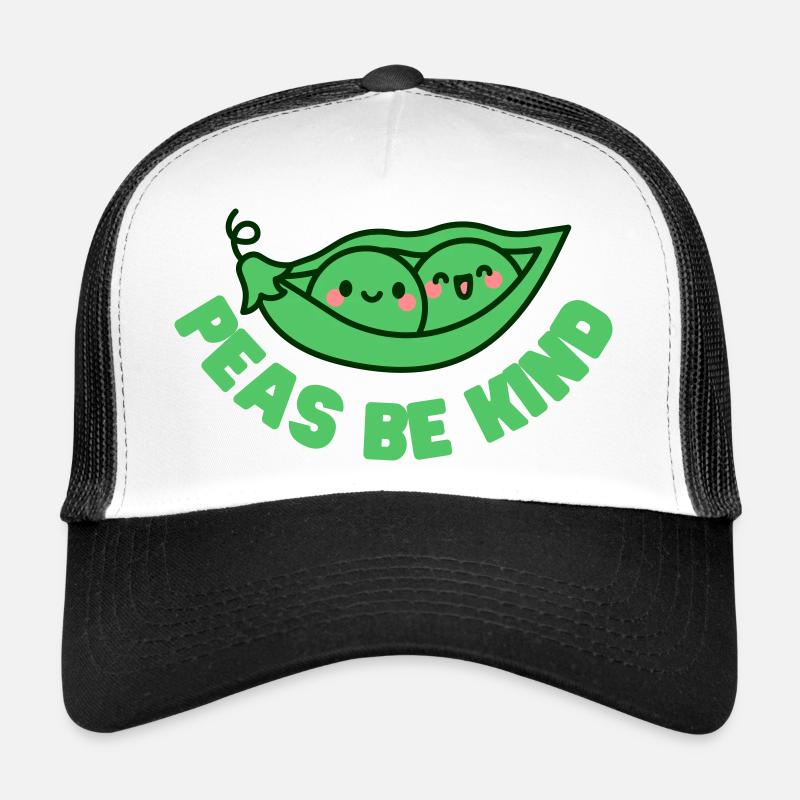 Peas be Kind Trucker Cap