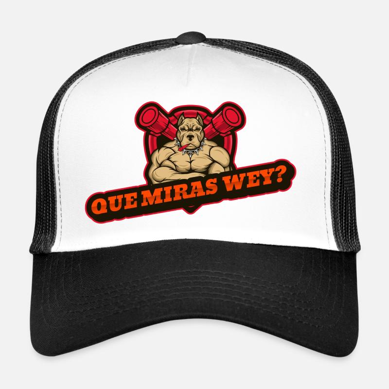 QUE_MIRAS_WEY Trucker Cap