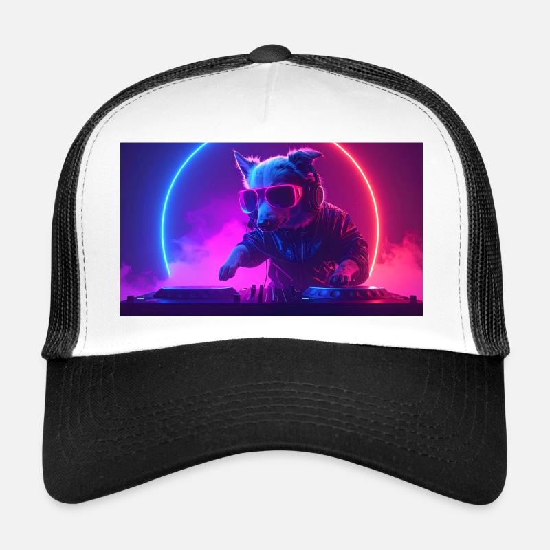 DJ Chien Casquette trucker 